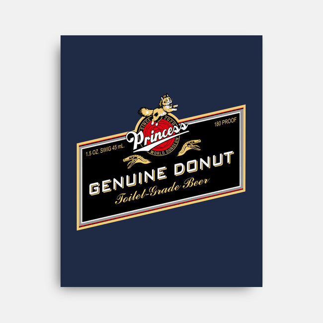 Princess Genuine Donut-None-Stretched-Canvas-NMdesign