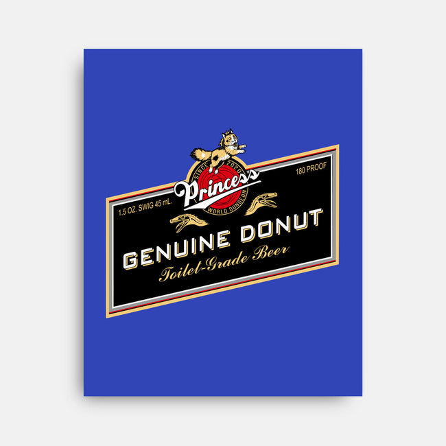 Princess Genuine Donut-None-Stretched-Canvas-NMdesign