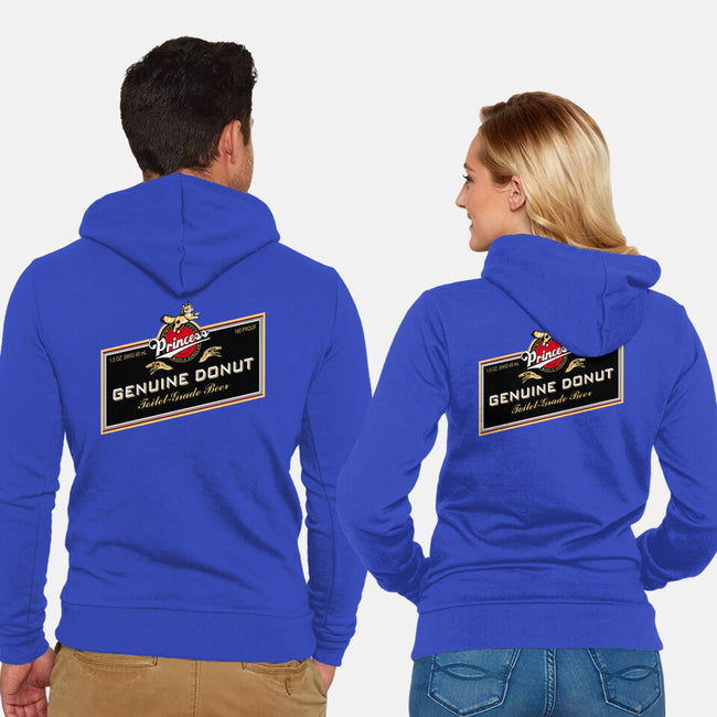 Princess Genuine Donut-Unisex-Zip-Up-Sweatshirt-NMdesign