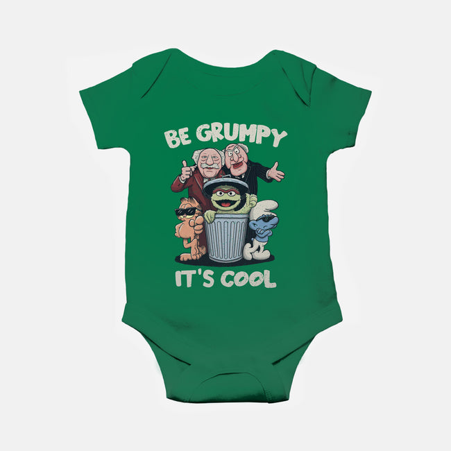 Be Grumpy It's Cool-Baby-Basic-Onesie-NMdesign