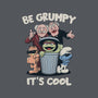 Be Grumpy It's Cool-Womens-V-Neck-Tee-NMdesign