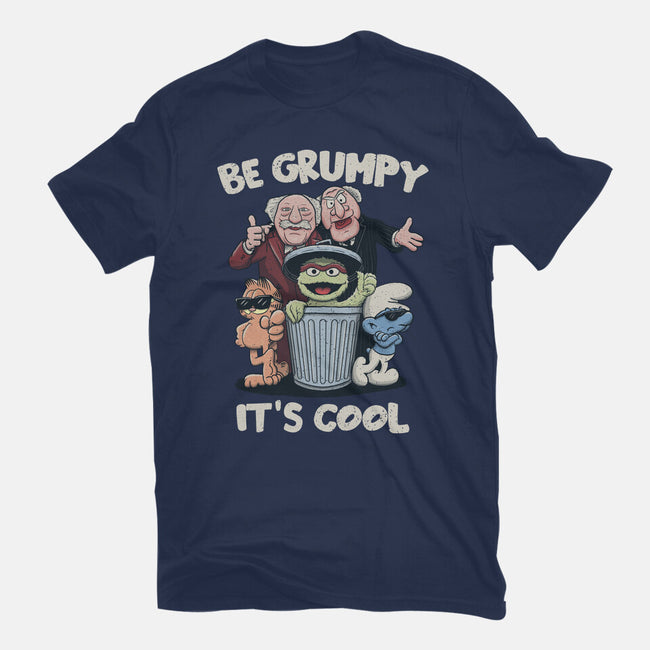 Be Grumpy It's Cool-Mens-Heavyweight-Tee-NMdesign