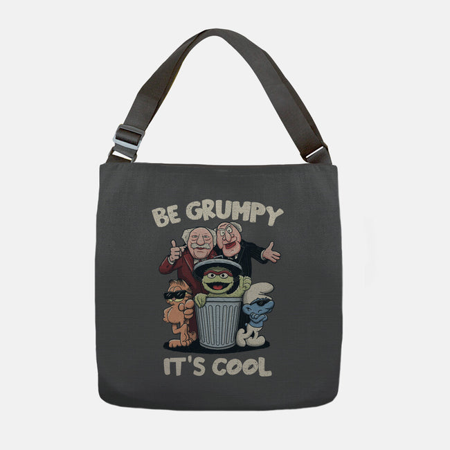 Be Grumpy It's Cool-None-Adjustable Tote-Bag-NMdesign