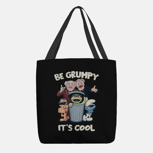 Be Grumpy It's Cool-None-Basic Tote-Bag-NMdesign