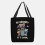 Be Grumpy It's Cool-None-Basic Tote-Bag-NMdesign