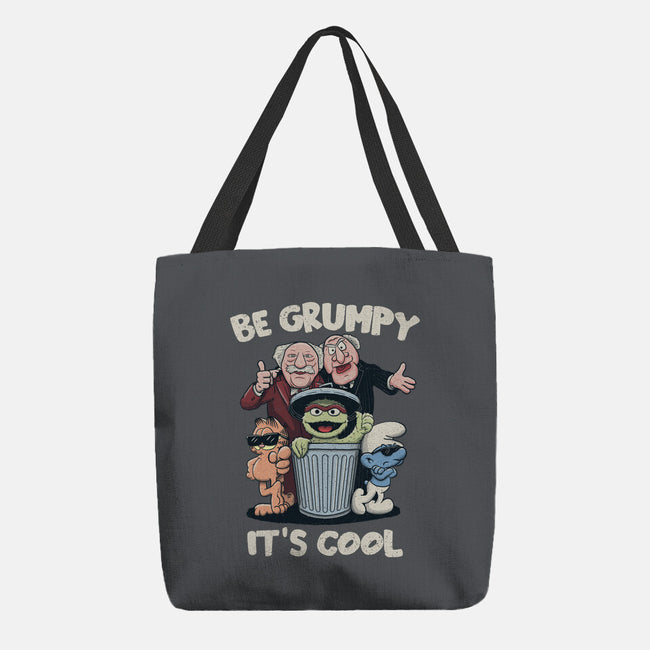 Be Grumpy It's Cool-None-Basic Tote-Bag-NMdesign