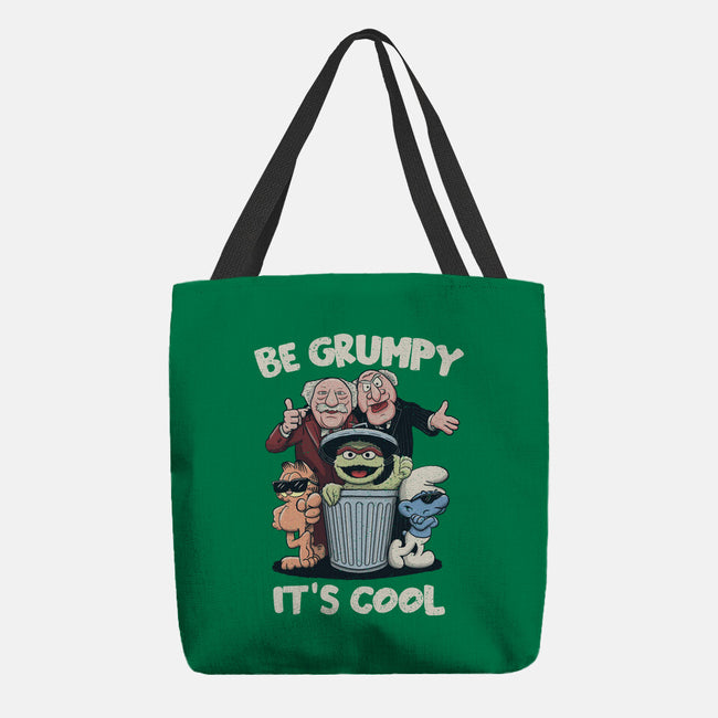 Be Grumpy It's Cool-None-Basic Tote-Bag-NMdesign