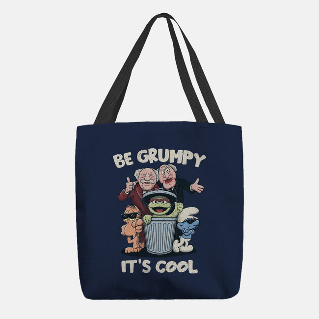 Be Grumpy It's Cool-None-Basic Tote-Bag-NMdesign