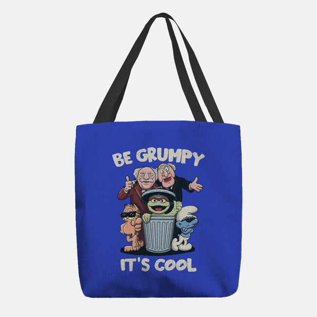 Be Grumpy It's Cool-None-Basic Tote-Bag-NMdesign