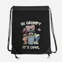 Be Grumpy It's Cool-None-Drawstring-Bag-NMdesign