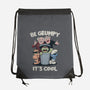 Be Grumpy It's Cool-None-Drawstring-Bag-NMdesign