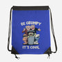 Be Grumpy It's Cool-None-Drawstring-Bag-NMdesign