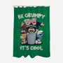 Be Grumpy It's Cool-None-Polyester-Shower Curtain-NMdesign