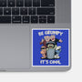 Be Grumpy It's Cool-None-Glossy-Sticker-NMdesign