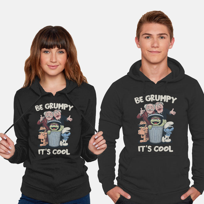 Be Grumpy It's Cool-Unisex-Pullover-Sweatshirt-NMdesign