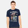 Be Grumpy It's Cool-Mens-Heavyweight-Tee-NMdesign