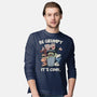 Be Grumpy It's Cool-Mens-Long Sleeved-Tee-NMdesign