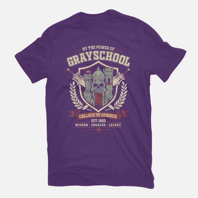By The Power Of Gray School-Mens-Basic-Tee-NMdesign