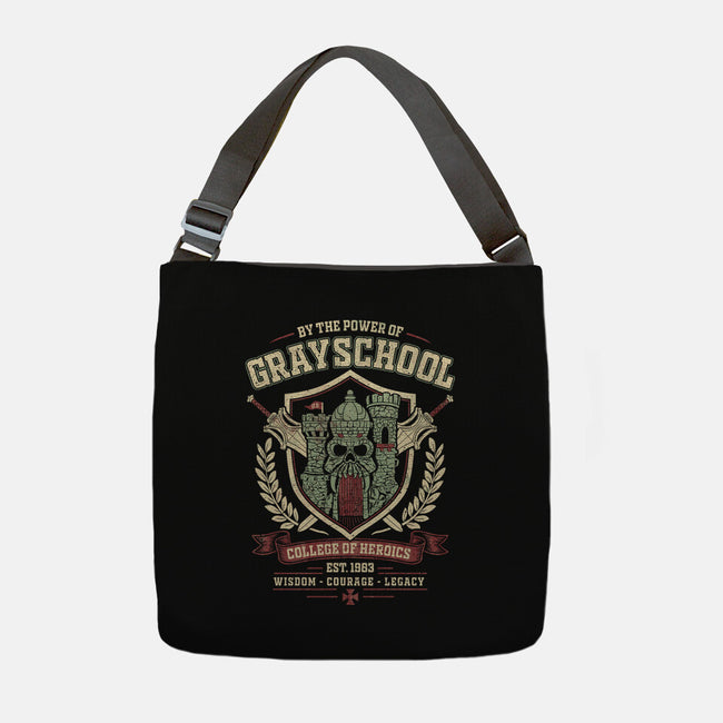By The Power Of Gray School-None-Adjustable Tote-Bag-NMdesign