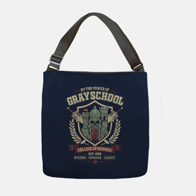 By The Power Of Gray School-None-Adjustable Tote-Bag-NMdesign