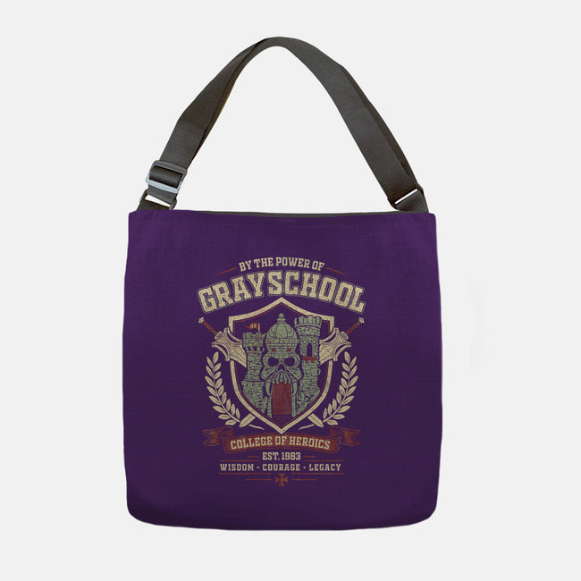 By The Power Of Gray School-None-Adjustable Tote-Bag-NMdesign