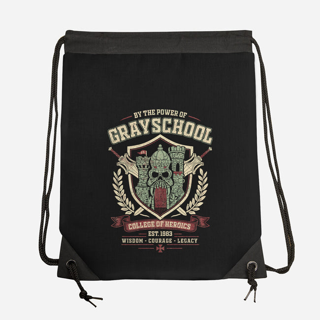 By The Power Of Gray School-None-Drawstring-Bag-NMdesign