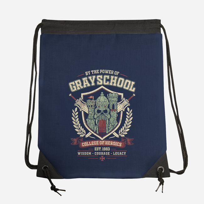 By The Power Of Gray School-None-Drawstring-Bag-NMdesign
