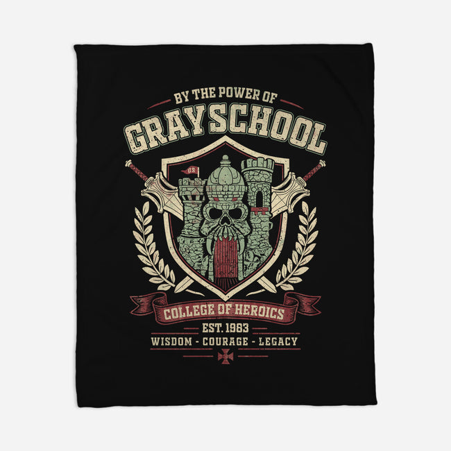 By The Power Of Gray School-None-Fleece-Blanket-NMdesign