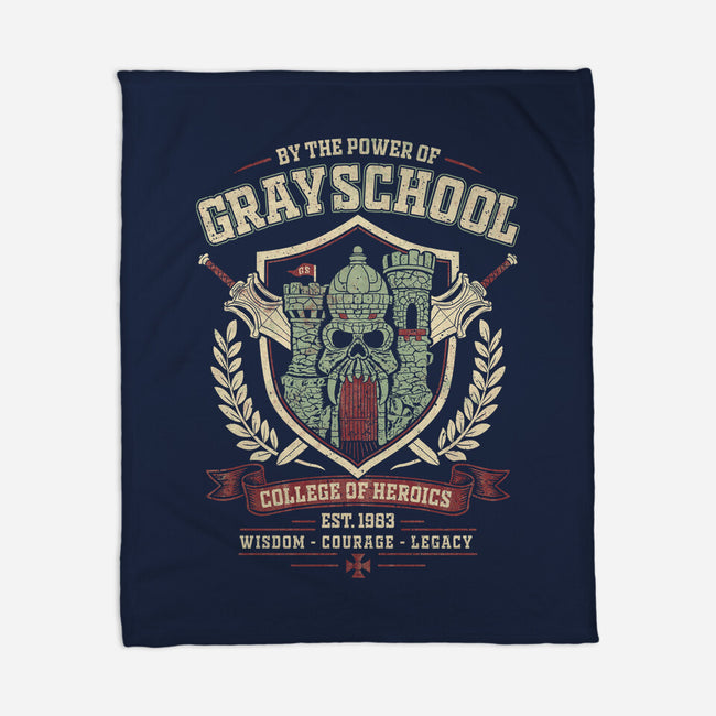 By The Power Of Gray School-None-Fleece-Blanket-NMdesign