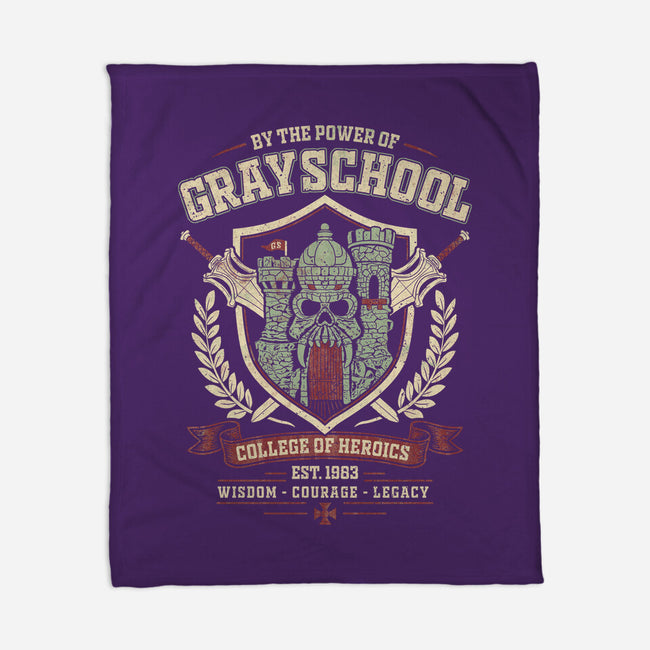 By The Power Of Gray School-None-Fleece-Blanket-NMdesign