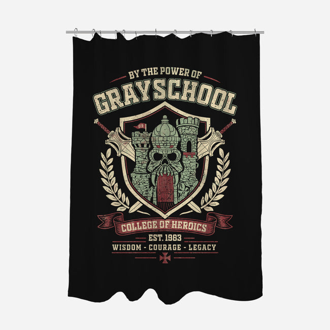 By The Power Of Gray School-None-Polyester-Shower Curtain-NMdesign