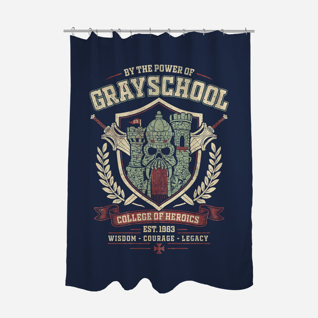 By The Power Of Gray School-None-Polyester-Shower Curtain-NMdesign