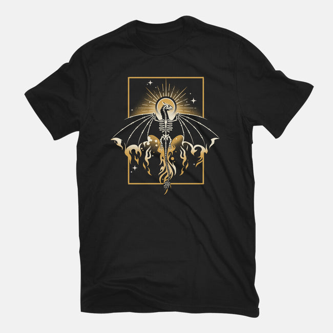 Sun Dragon Undead-Womens-Basic-Tee-NemiMakeit