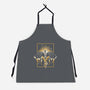 Sun Dragon Undead-Unisex-Kitchen-Apron-NemiMakeit