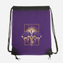 Sun Dragon Undead-None-Drawstring-Bag-NemiMakeit