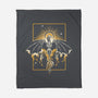 Sun Dragon Undead-None-Fleece-Blanket-NemiMakeit