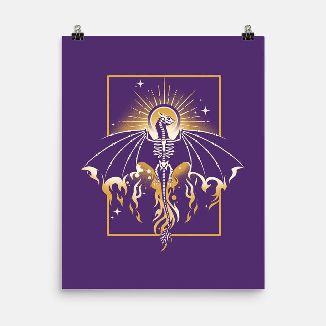 Sun Dragon Undead-None-Matte-Poster-NemiMakeit