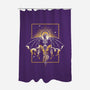 Sun Dragon Undead-None-Polyester-Shower Curtain-NemiMakeit