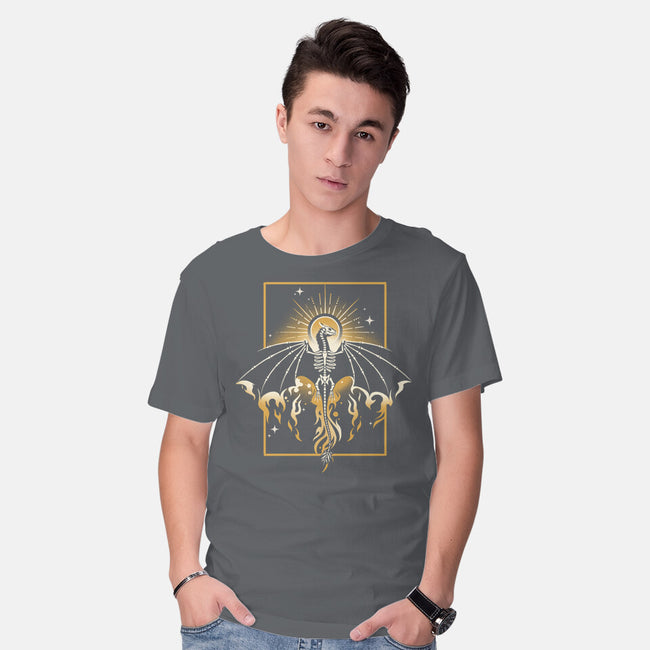 Sun Dragon Undead-Mens-Basic-Tee-NemiMakeit