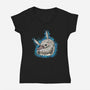 Cute Hug-Womens-V-Neck-Tee-nickzzarto