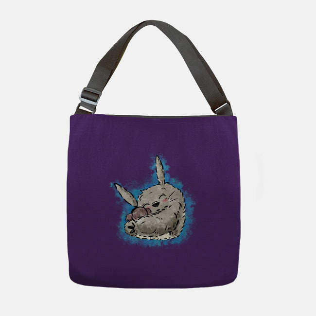 Cute Hug-None-Adjustable Tote-Bag-nickzzarto