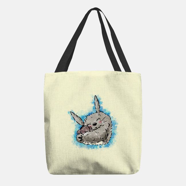 Cute Hug-None-Basic Tote-Bag-nickzzarto