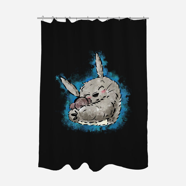 Cute Hug-None-Polyester-Shower Curtain-nickzzarto