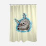 Cute Hug-None-Polyester-Shower Curtain-nickzzarto