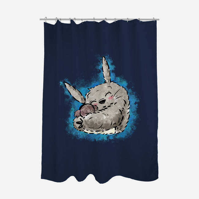 Cute Hug-None-Polyester-Shower Curtain-nickzzarto