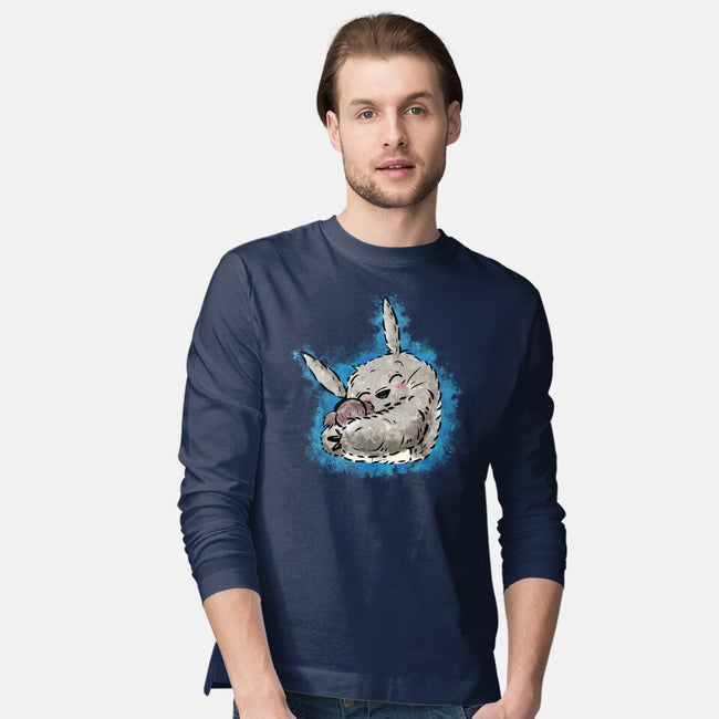 Cute Hug-Mens-Long Sleeved-Tee-nickzzarto