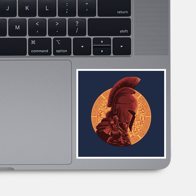 Man Of Many Wiles-None-Glossy-Sticker-rmatix