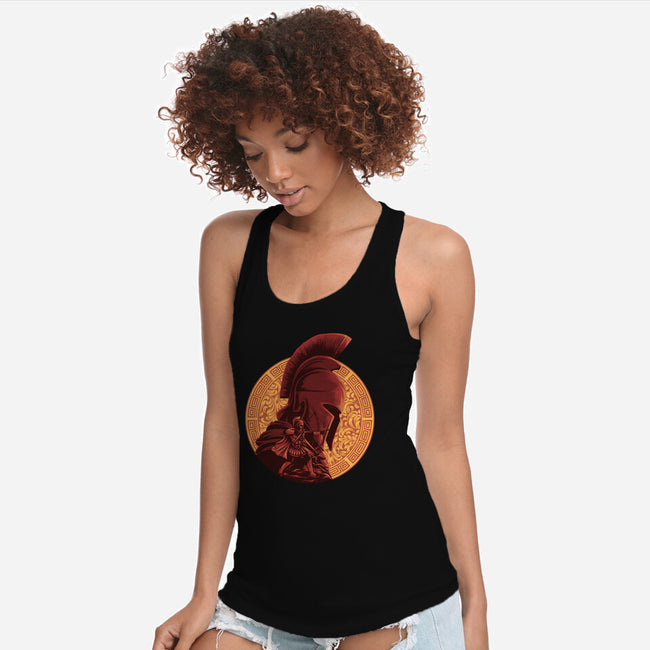 Man Of Many Wiles-Womens-Racerback-Tank-rmatix