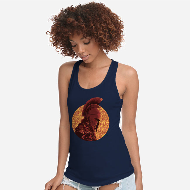 Man Of Many Wiles-Womens-Racerback-Tank-rmatix