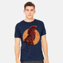 Man Of Many Wiles-Mens-Heavyweight-Tee-rmatix